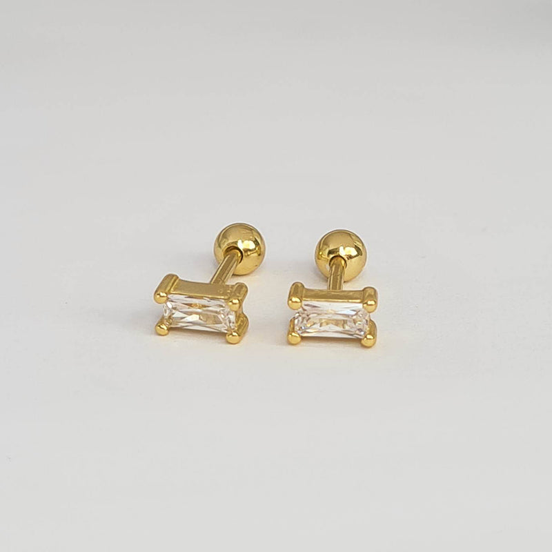 Zara CZ Stud Earrings