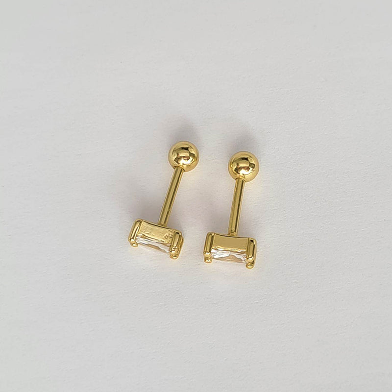 Zara CZ Stud Earrings